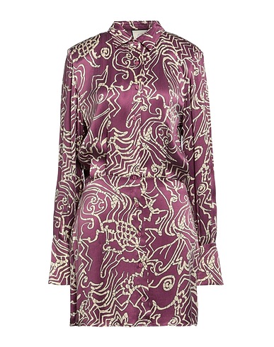 ALEXIS Hemdkleid Violett 70% Cupro, 30% Viskose
