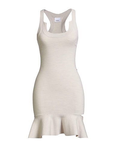 BURBERRY Short dress Beige 44% Silk, 42% Wool, 11% Polyamide, 3% Elastane