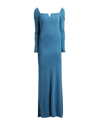 SFIZIO STUDIO Long dress Pastel blue 100% Viscose