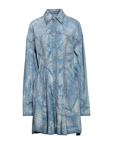 VERSACE JEANS COUTURE Denim dress Blue 100% Cotton