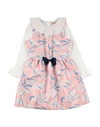 HUCKLEBONES Dress Pink 100% Polyester, Viscose