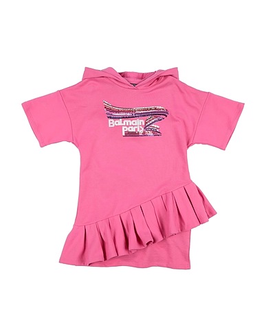 BALMAIN Dress Pink 100% Cotton