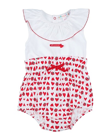 AGATHA RUIZ DE LA PRADA Baby bodysuit White 100% Cotton