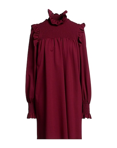 SILVIAN HEACH Vestito corto Bordeaux 70% Viscosa, 25% Poliammide, 5% Elastan