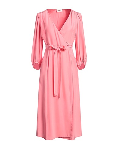P.A.R.O.S.H. Midi-Kleid Rosa 100% Seide
