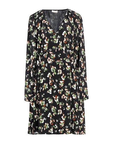 LIU •JO Kurzes Kleid Schwarz 100% Viskose