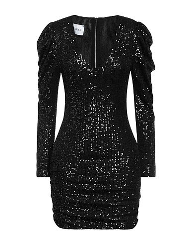 SILVIAN HEACH Short dress Black 100% Polyester