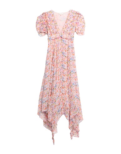 LOVESHACKFANCY Long dress Pink 100% Viscose