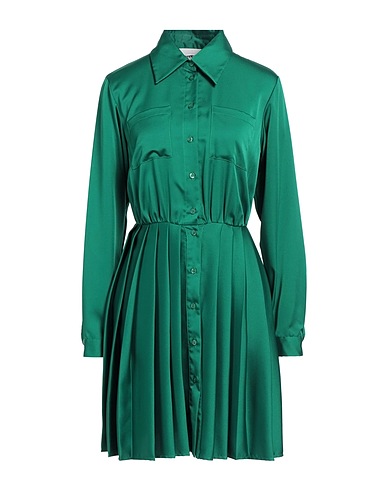 SILVIAN HEACH Shirt dress Green 100% Polyester