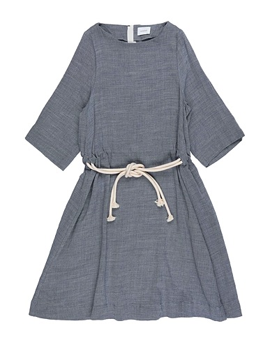 UNLABEL Dress Grey 88% Cotton, 12% Wool