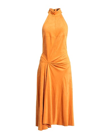 ISABEL MARANT Midi dress Mandarin 90% Polyester, 10% Polyamide