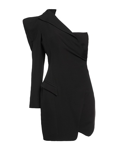 FELEPPA Short dress Black 95% Polyester, 5% Elastane