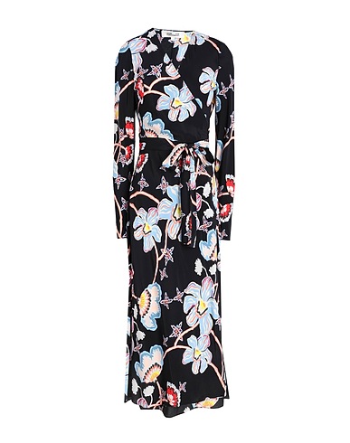 DIANE VON FURSTENBERG Elegant dress Black 66% Viscose, 34% Silk