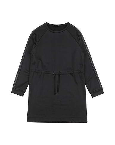 LIU •JO Vestito Nero 60% Poliestere, 33% Cotone, 7% Elastan