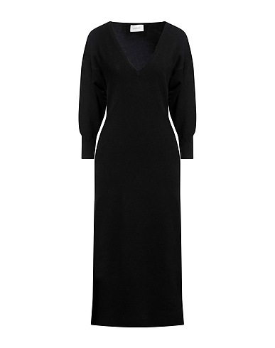 SPORTMAX Knit dress Black 89% Cashmere, 10% Polyamide, 1% Elastane
