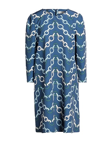 CORTE dei GONZAGA Short dress Blue 90% Polyester, 10% Elastane