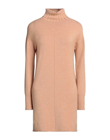 KAOS Vestito corto Sabbia 50% Acrilico, 26% Poliammide, 20% Lana mohair, 4% Elastan