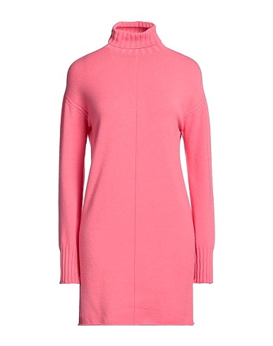 KAOS Vestito corto Rosa 50% Acrilico, 26% Poliammide, 20% Lana mohair, 4% Elastan