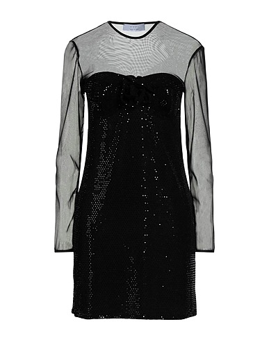 KAOS Sequin dress Black 90% Nylon, 5% Elastane, 5% Other Fibres