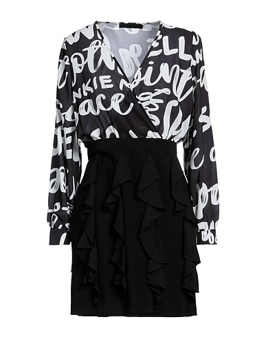 FRANKIE MORELLO Short dress Black 100% Polyester