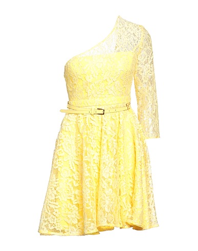 FELEPPA Short dress Yellow 100% Polyester