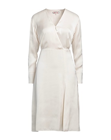 TOMMY x ZENDAYA Vestito midi Avorio 100% Poliestere