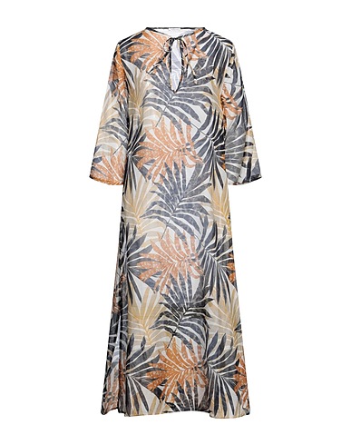 813 OTTOTREDICI Vestido largo 80% Algodón, 20% Seda