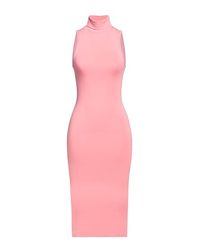 MANGANO Midi dress Pink 100% Cotton