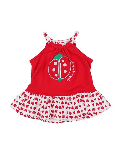 AGATHA RUIZ DE LA PRADA Vestido para bebé  Red 95% Cotton, 5% Elastane