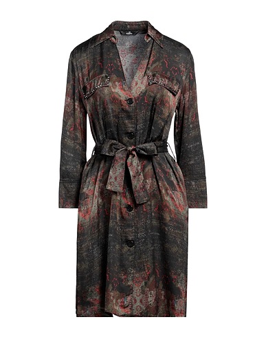 MASON'S Shirt dress Military green 100% Viscose