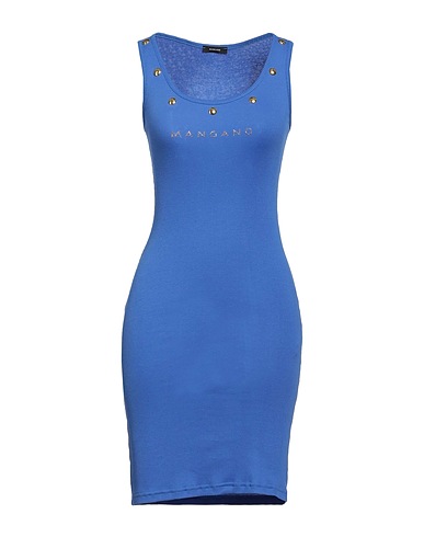 MANGANO Minivestido Azul marino 100% Algodón