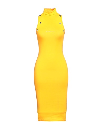 MANGANO Midi-Kleid Mandarine 100% Baumwolle
