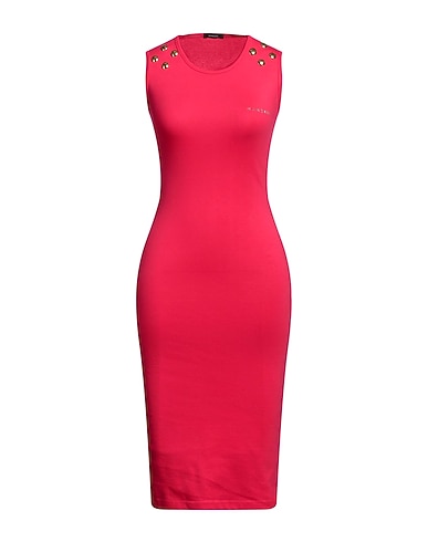 MANGANO Midi dress Fuchsia 100% Cotton