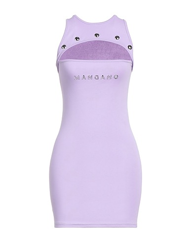 MANGANO Vestito corto Lilla 100% Cotone