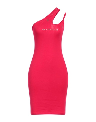 MANGANO Vestito corto Fucsia 100% Cotone