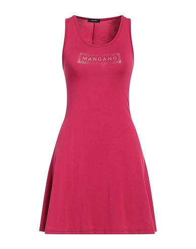 MANGANO Vestito corto Magenta 100% Cotone