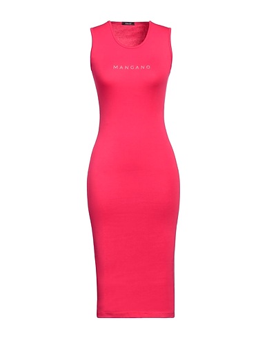 MANGANO Vestito midi Fucsia 100% Cotone