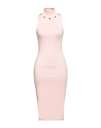 MANGANO Midi dress Light pink 100% Cotton