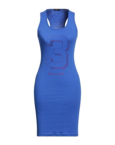 MANGANO Sheath dress Slate blue 100% Cotton