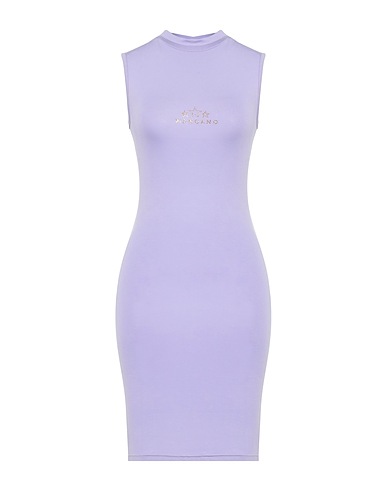 MANGANO Short dress Lilac 100% Cotton