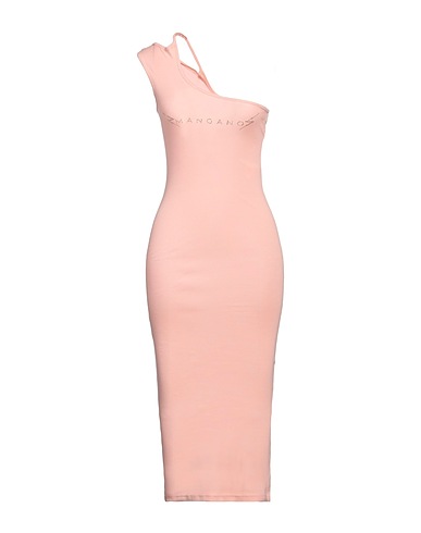 MANGANO Vestito midi Rosa 100% Cotone