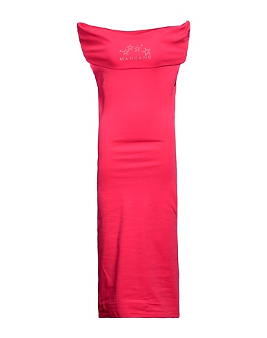 MANGANO Midi dress Fuchsia 100% Cotton