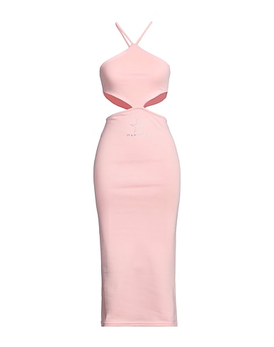 MANGANO Midi dress Light pink 100% Cotton