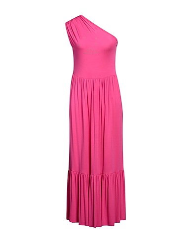 MANGANO Vestito midi Fucsia 100% Cotone