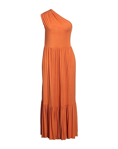 MANGANO Midi dress Rust 100% Cotton