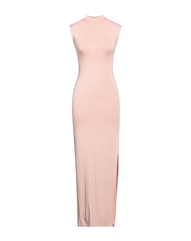 MANGANO Vestito lungo Cipria 100% Cotone