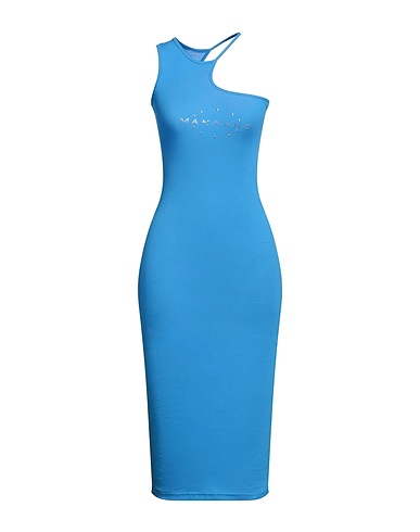 MANGANO Midi dress Azure 100% Cotton