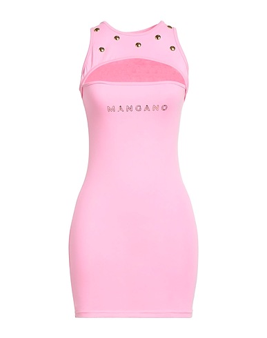 MANGANO Short dress Pink 100% Cotton