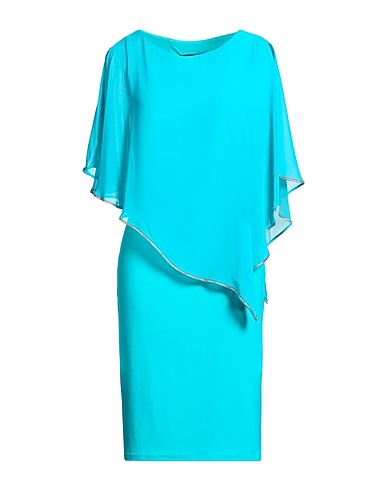 JOSEPH RIBKOFF Midi dress Turquoise 96% Polyester, 4% Elastane