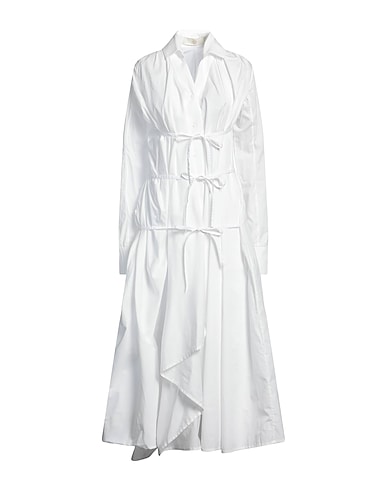 MARC LE BIHAN Midi dress White 100% Cotton